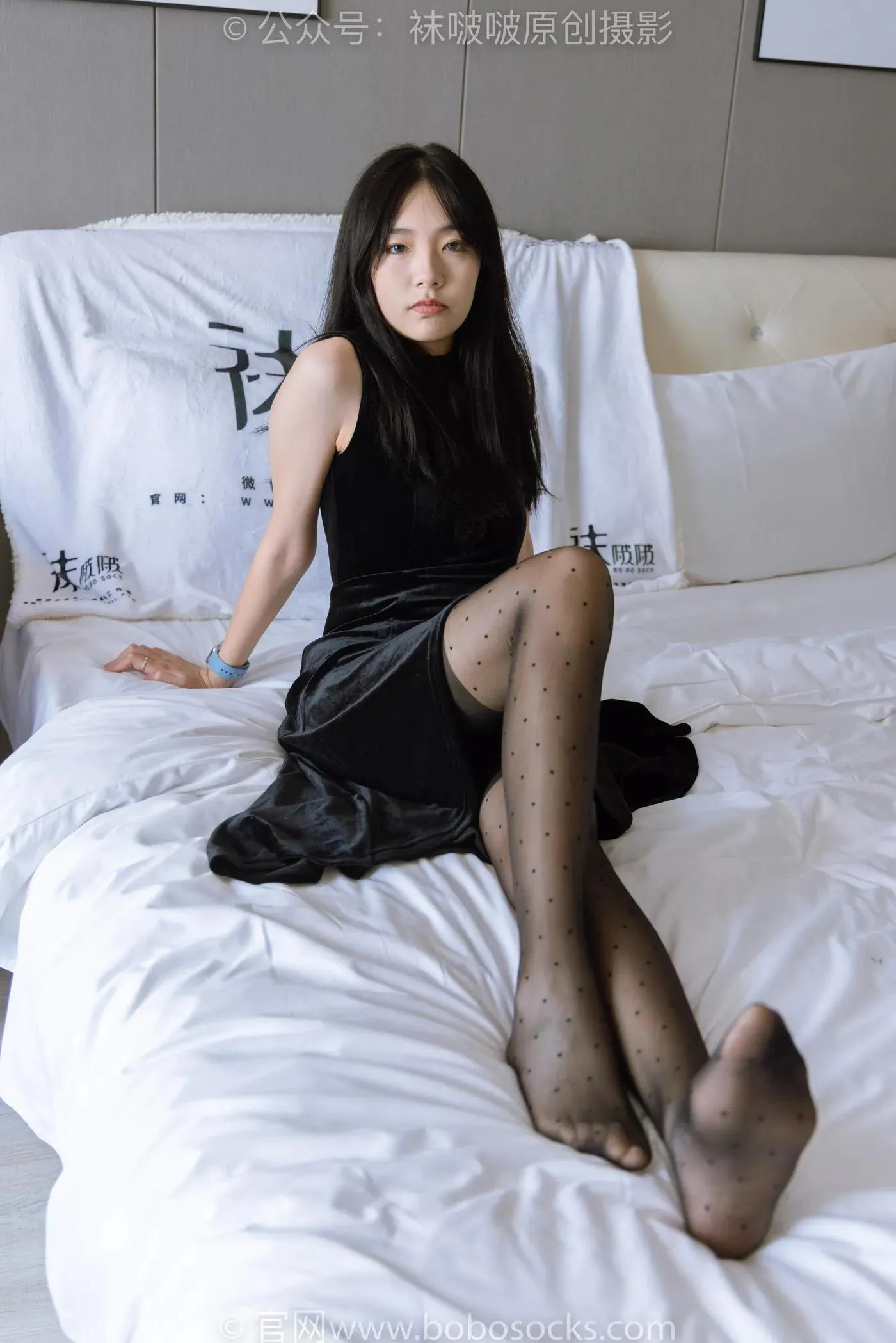[BoBoSocks袜啵啵]NO.175 小甜豆-高跟鞋、黑丝 脚尖透明款 [140P]插图5